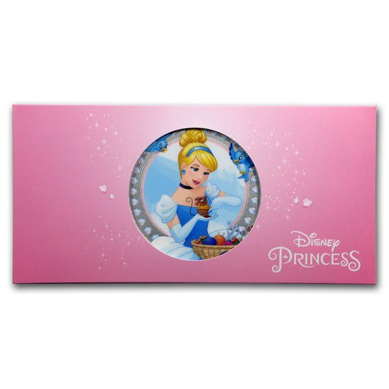 Buy 2018 Niue 5 gram Silver $1 Note Disney Cinderella (Note Only) | APMEX