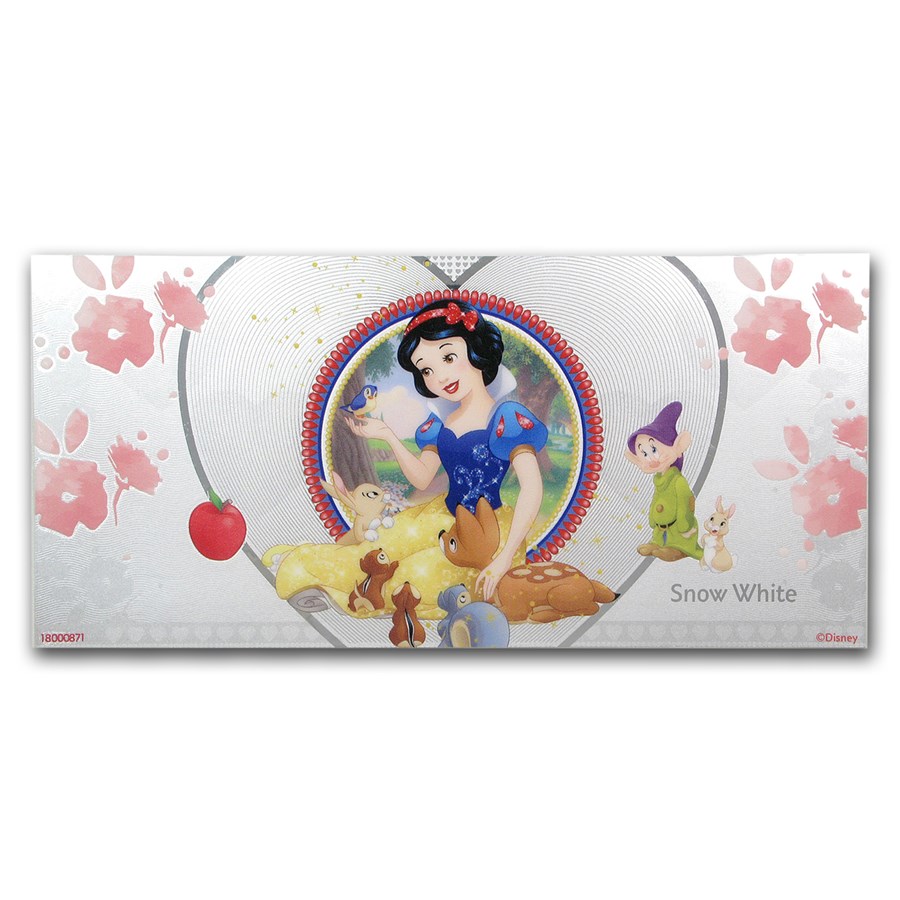 Buy 2018 Niue 5 gram Silver $1 Note Disney Princess Snow White | APMEX