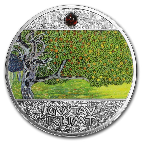 2018 Niue Silver Gustav Klimt Golden Five (Apple Tree) 2018 Niue Silver Gustav Klimt Golden Five (Apple Tree)