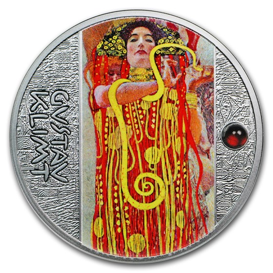 2018 Niue Silver Gustav Klimt Golden Five (Medicine) 2018 Niue Silver Gustav Klimt Golden Five (Medicine)