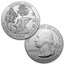 2018-P 5-Coin 5 oz Silver Burnished ATB Set (w/Box & COA)