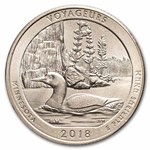 2018-P ATB Quarter Voyageurs National Park 40-Coin Roll BU
