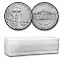2018-P Jefferson Nickel 40-Coin Roll BU