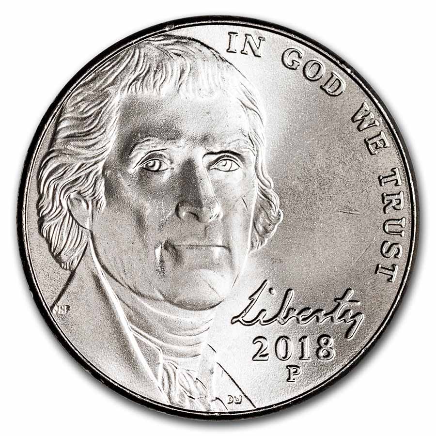 Buy 2018-P Jefferson Nickel BU | APMEX