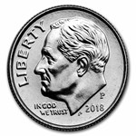 2018-P Roosevelt Dime BU