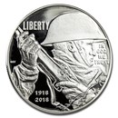 2018-P World War I Centennial Silver Dollar Proof (Capsule Only)