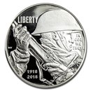 2018-P World War I Centennial Silver Dollar Proof (Capsule Only)