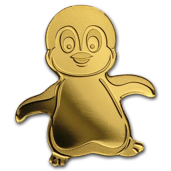 2018 Palau 1/2 gram Gold $1 Little Emperor Penguin 2018 Palau 1/2 gram Gold $1 Little Emperor Penguin