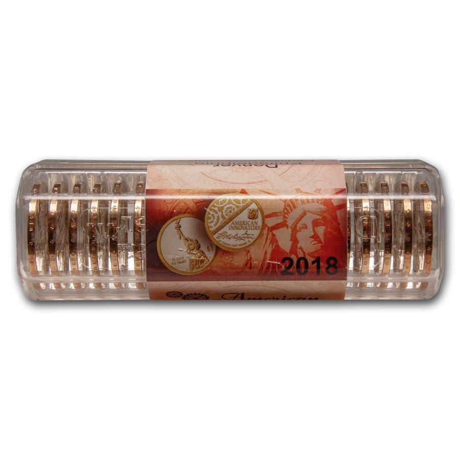 2018-P&D American Innovation $1 - First Signed Patent ($20 Roll)