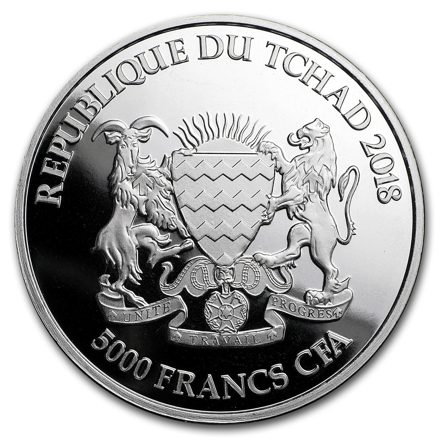 Buy 2018 Republic of Chad 1 oz Silver Mandala Lion BU | APMEX