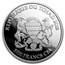 2018 Republic of Chad 1 oz Silver Mandala Lion BU