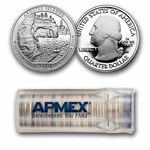 2018-S ATB Quarter Apostle Islands Lakeshore Proof 40-Coin Roll