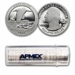 2018-S ATB Quarter Block Is National Proof 40-Coin Roll (Silver)