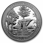 2018-S ATB Quarter Pictured Rocks Lakeshore 40-Coin Roll Proof