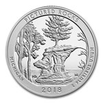 2018-S ATB Quarter Pictured Rocks Lakeshore Proof (Silver)