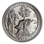 2018-S ATB Quarter Pictured Rocks Lakeshore Silver Reverse Proof