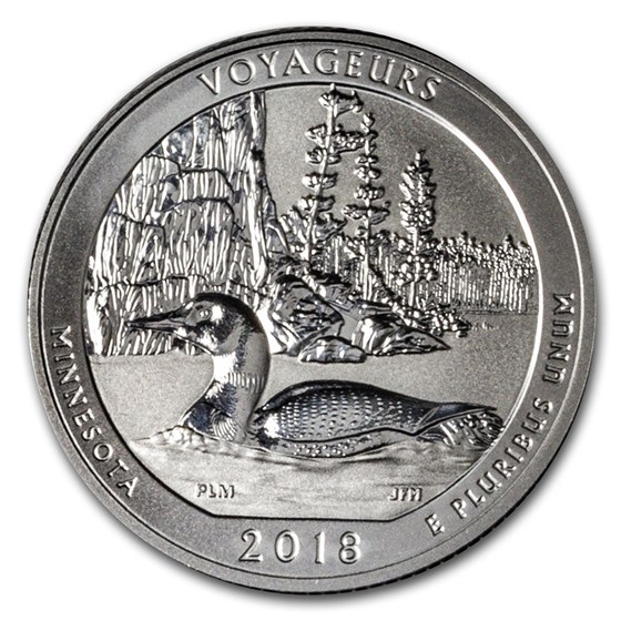 2018-S ATB Quarter Voyageurs National Park Silver Reverse Proof 2018-S ATB Quarter Voyageurs National Park Silver Reverse Proof