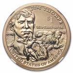 2018-S Native Amer $1 - Jim Thorpe Reverse Proof PF-70 NGC ER