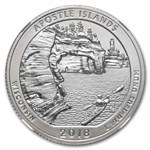 2018-S Silver ATB Quarter Apostle Island Reverse Prf PF-70 NGC ER
