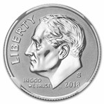 2018-S Silver Roosevelt Dime Reverse Proof PF-70 NGC ER