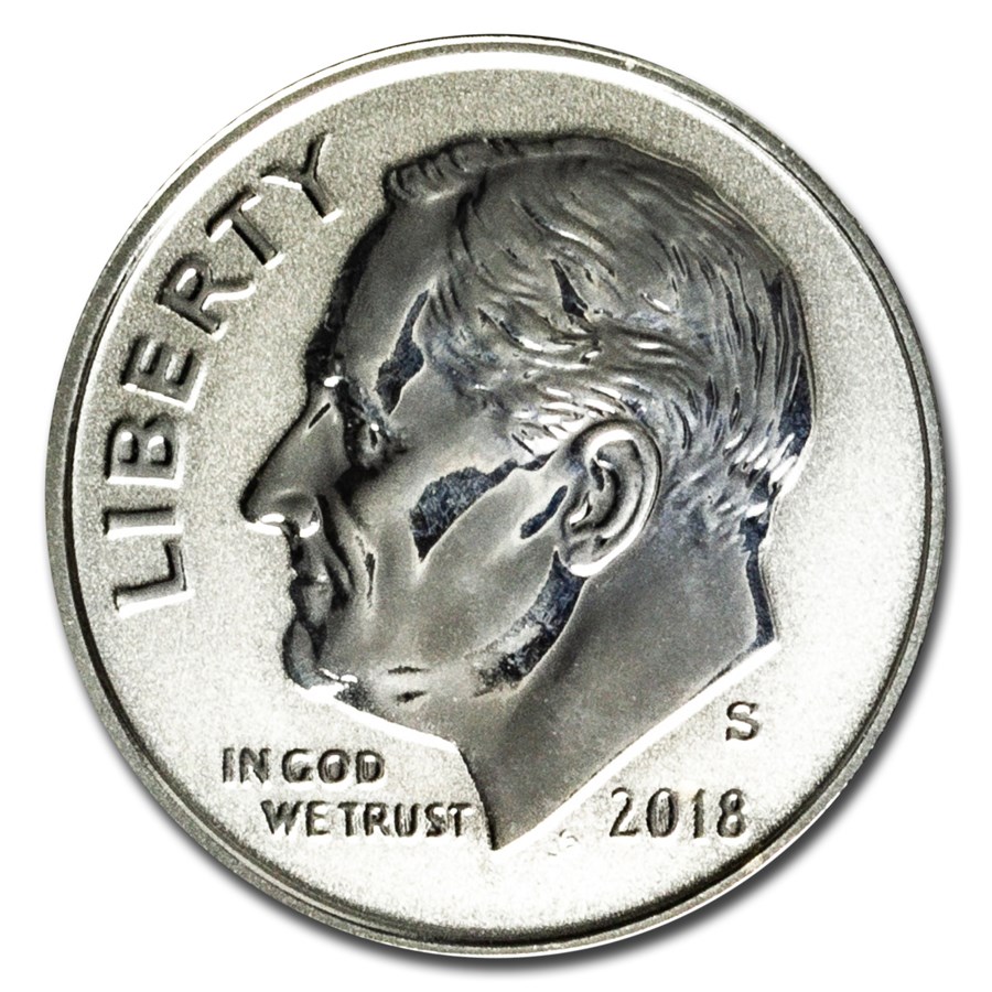 2018-S Silver Roosevelt Dime Reverse Proof