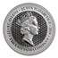 2018 Saint Helena 1 oz Silver £1 Spade Guinea Shield BU