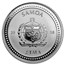 2018 Samoa 1 oz Silver Seahorse BU