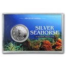 2018 Samoa 1 oz Silver Seahorse Reverse Proof Like Coin