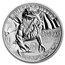 2018 Solomon Islands 2 oz Silver Rev Prf Legends & Myths: Dragon