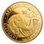2018 Somalia 1/4 oz Gold African Elephant MS-70 PCGS (FS)