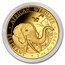 2018 Somalia 1 oz Gold African Elephant BU