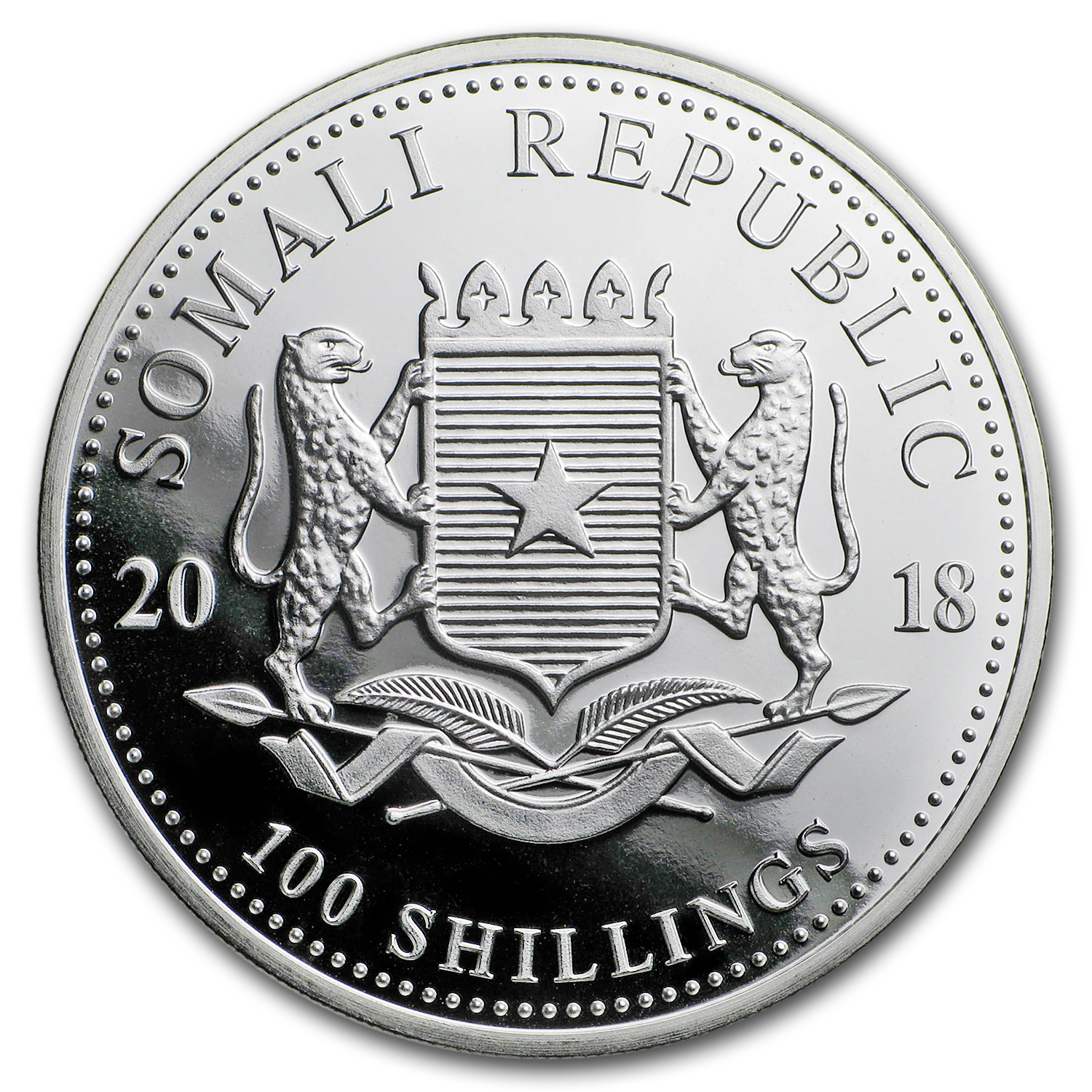 Buy 2018 Somalia 1 oz Silver Elephant 15th Anniversary Jubilee BU