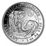 2018 Somalia 1 oz Silver Elephant 15th Anniversary Jubilee BU
