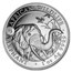 2018 Somalia 1 oz Silver Elephant BU (Dog Privy)