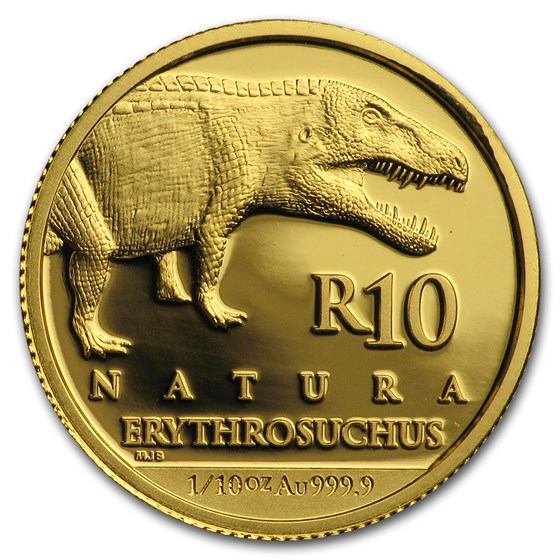 2018 South Africa 1/10 oz Gold Natura Erythrosuchus 2018 South Africa 1/10 oz Gold Natura Erythrosuchus