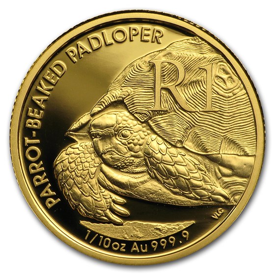 2018 South Africa 1/10 oz Gold Reptiles of S. Africa (Padloper) 2018 South Africa 1/10 oz Gold Reptiles of S. Africa (Padloper)