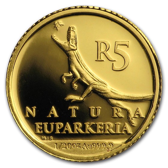 2018 South Africa 1/20 oz Gold Natura Euparkeria 2018 South Africa 1/20 oz Gold Natura Euparkeria