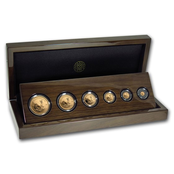 2018 South Africa 6-coin Gold Krugerrand Prestige Proof Set