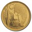 2018 South Korea 1/10 oz Gold Tiger BU (in Assay card)