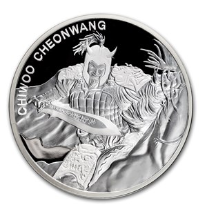 Buy 2018 South Korea 1 oz Silver 1 Clay Chiwoo Cheonwang Proof | APMEX