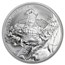 2018 South Korea 1 oz Silver Chiwoo Cheonwang BU