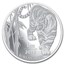 2018 South Korea 1 oz Silver Tiger BU