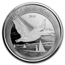 2018 St. Kitts & Nevis 1 oz Silver Pelican BU