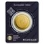 2018 St. Lucia 1 oz Gold Pink Flamingo BU