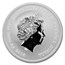 2018 Tuvalu 1 oz Silver $1 Marvel Series: Black Panther BU
