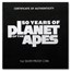 2018 Tuvalu 1 oz Silver 50th Anniv Planet of the Apes Proof