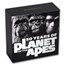 2018 Tuvalu 1 oz Silver 50th Anniv Planet of the Apes Proof