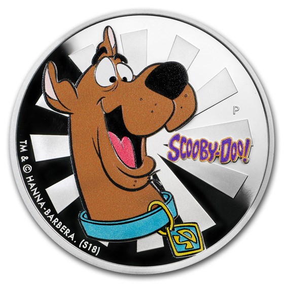 2018 Tuvalu 1 oz Silver SCOOBY-DOO Proof 2018 Tuvalu 1 oz Silver SCOOBY-DOO Proof