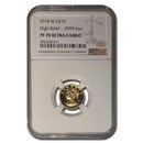 2018-W 1/10 oz American Liberty Gold PF-70 UCAM NGC
