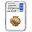 2018-W 1/2 oz Proof American Gold Eagle PF-70 NGC (Moy)